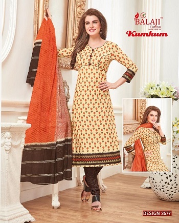 Balaji Cotton Kumkum Vol 19 Cotton Printed Dress Material Wholesale Catalog